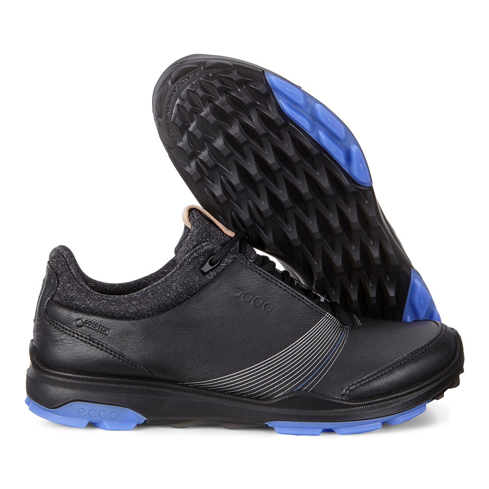 Womens Golf Shoes - ECCO Biom Hybrid 3 Gtx - Black - 8461FNSZY
